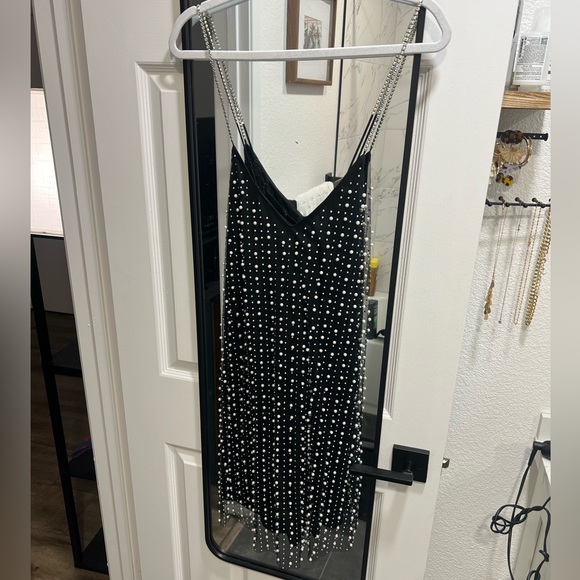 Black beaded Dress - Picture 1 of 7